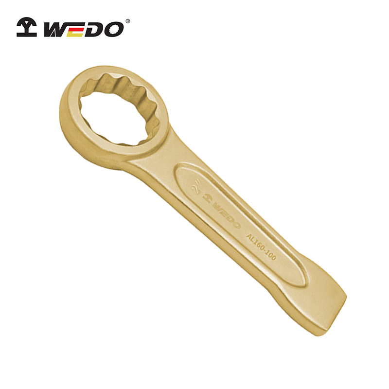 WEDO | Clé à frappe 36mm, Anti-étincelle, AL-BR, ATEX (DIN7444)