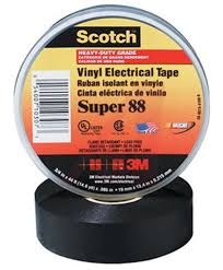 3M | Scotch Super 88 (19mm x 20.1m x 0.215mm) | Noir