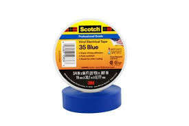 3M | Scotch 35 isolant Vynil Elect.19mm x 20m | Bleu