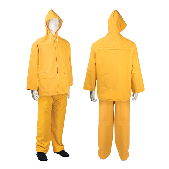 Ensemble Imperméable Jaune - Vêtement de Pluie -Taille 3XL
