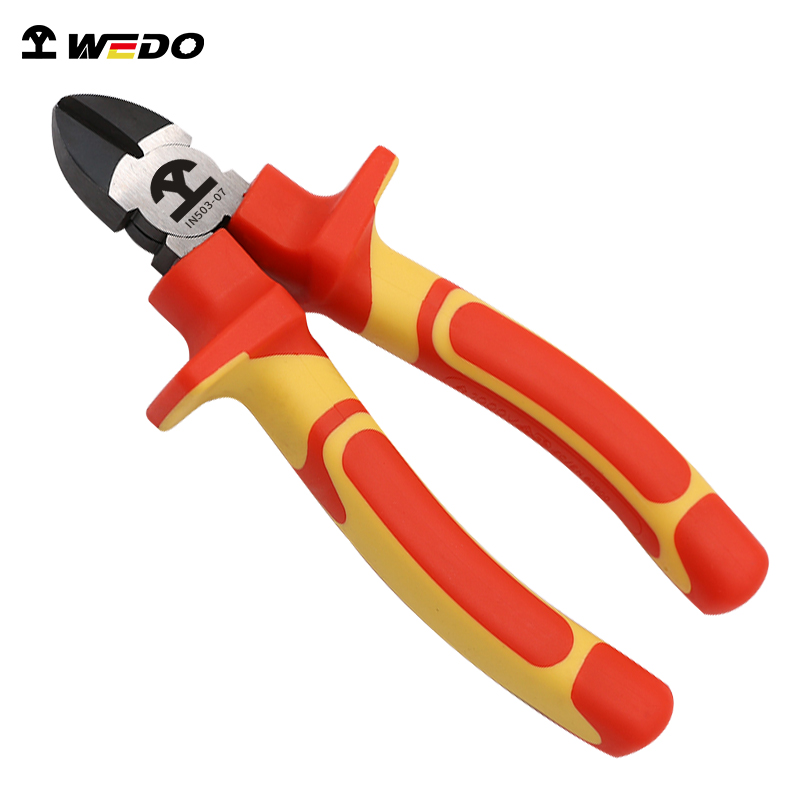 WEDO Pince Coupante 7'' Diagonale Isolée 1000V (Electricien)