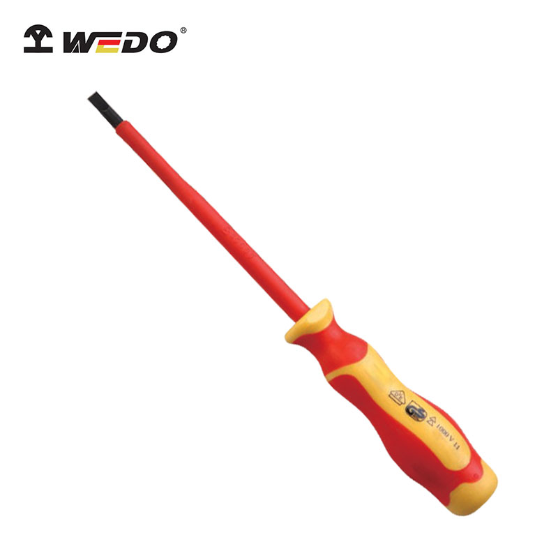 WEDO Tournevis Plat 6.5*150 Isolé 1000V (Electricien