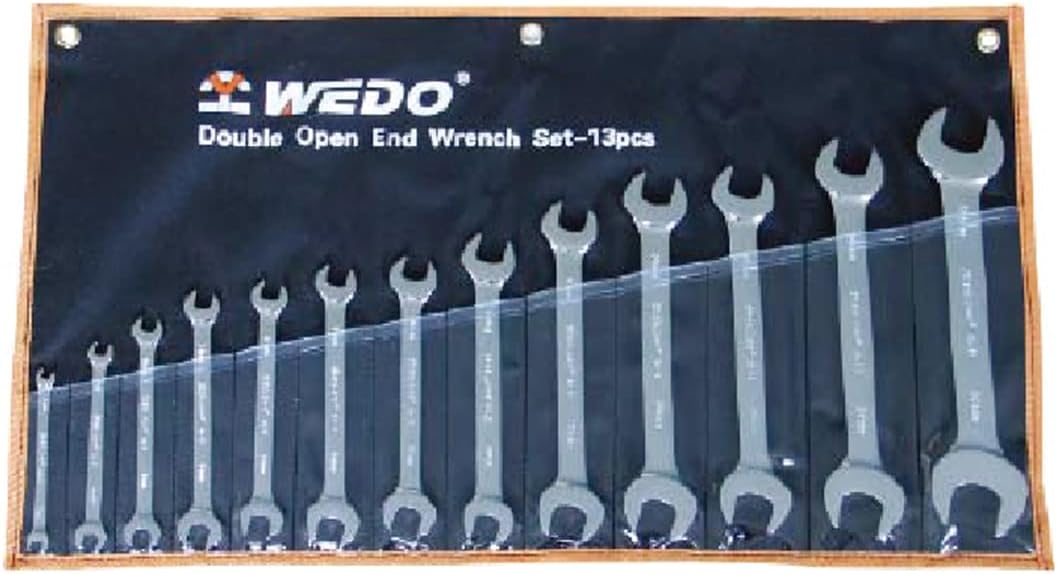 WEDO | Trousse 13 Clés à fouche double de 6 à 32 mm