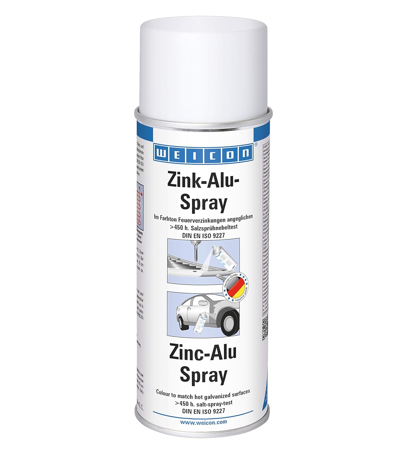 WEICON Spray Zinc-Alu 400 ml, galvaniseur